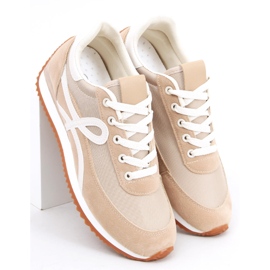 Buty sportowe Coby Khaki beżowy 1