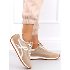 Buty sportowe Coby Khaki beżowy 2