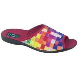 Kapcie Damskie Adanex 27266 SAK1 czerwone 1