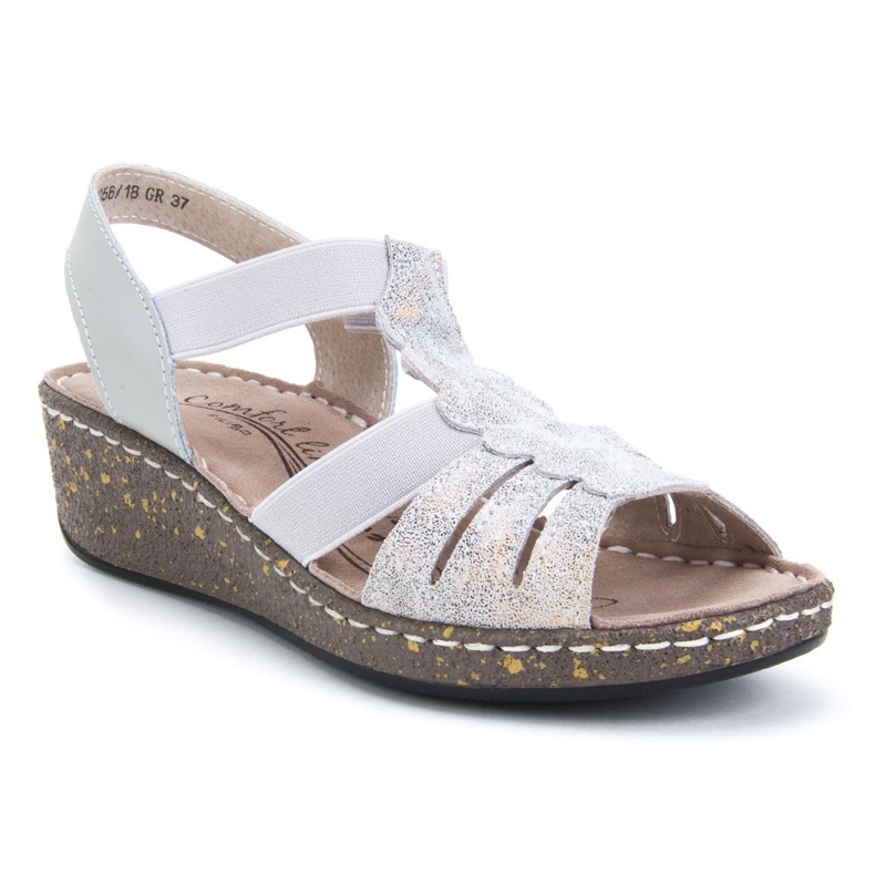 Sandały Filippo DS056/18 Gr Grey szare 1