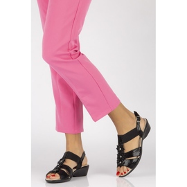 Sandały Filippo DS062/18 Bk czarne 2