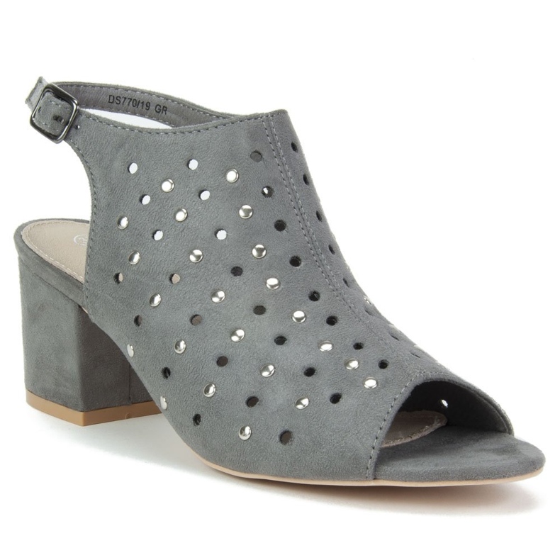 Sandały Filippo DS770/19 Gr Grey szare 1