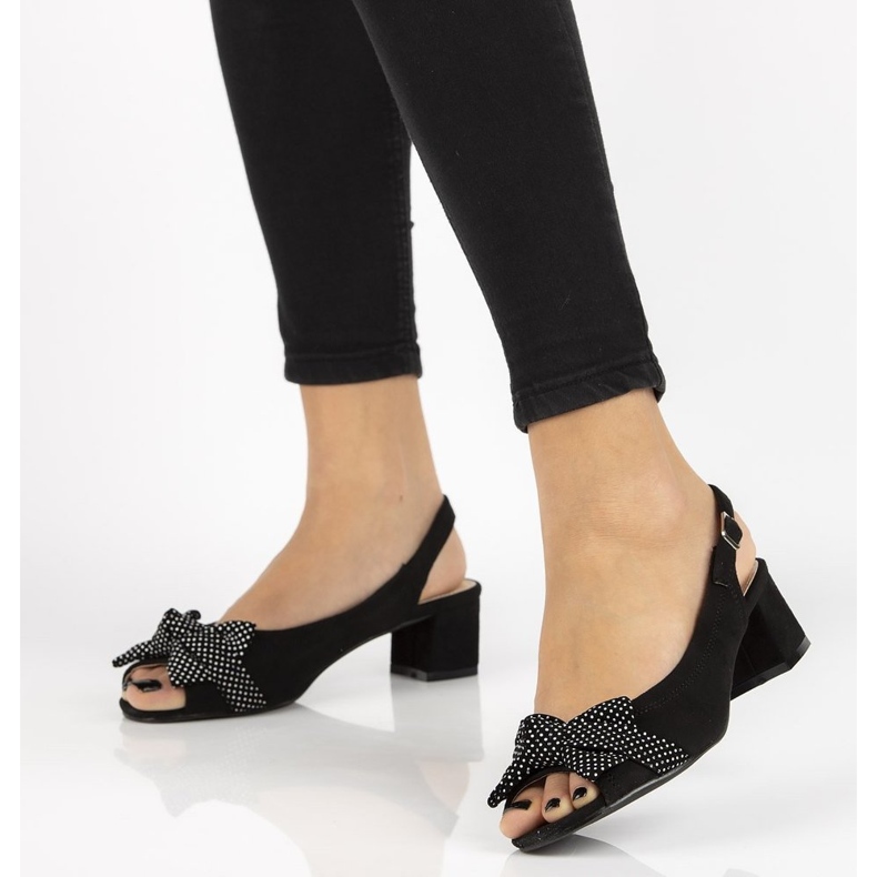 Sandały Filippo DS788/19 Bk czarne 2