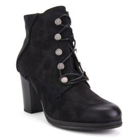 Botki Filippo DBT478/19 Bk Black czarne 1