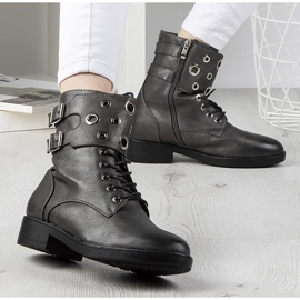 Botki Filippo DBT1015/19 Gr Grey szare 2