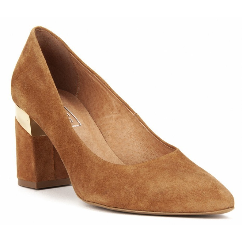 Czółenka Filippo 1503 Kork brązowe 1