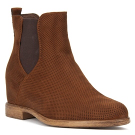 Botki Filippo DBT1471/20 Br brązowe beżowy 1