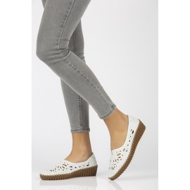 Półbuty Filippo DP1229/20 Wh White białe 1