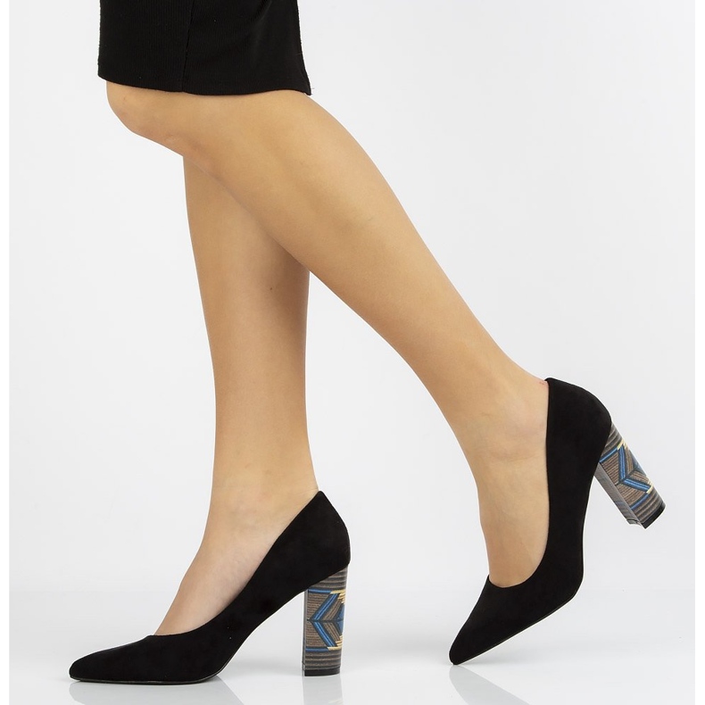 Półbuty Filippo DP1103/20 Bk czarne 2