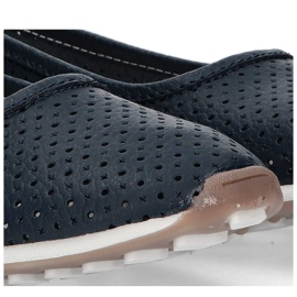 Półbuty Filippo DP089/20 Nv Navy granatowe 1