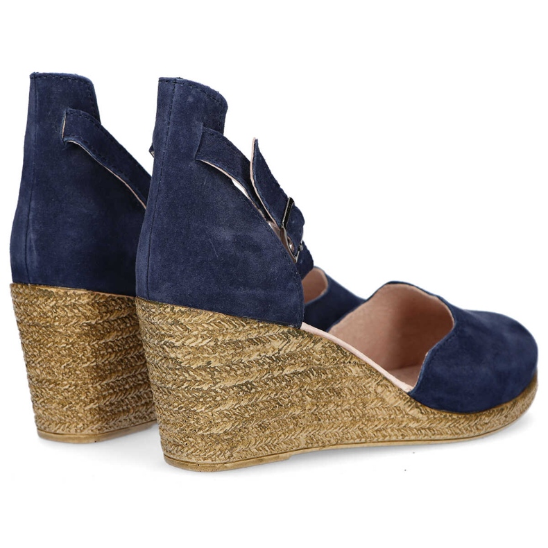 Sandały Filippo DS1394/20 Nv Navy granatowe 2