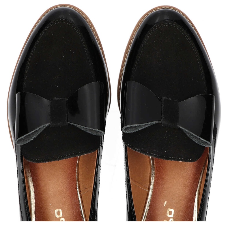 Półbuty Filippo 04099-01/00-5 Czarny Lakier czarne 1