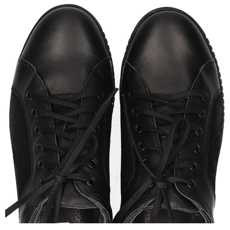 Półbuty Filippo 2135 Czarne Lico 1