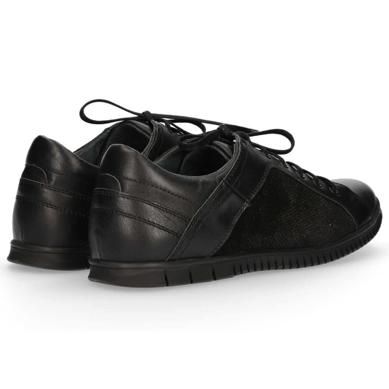 Półbuty Filippo 2135 Czarne Lico 2