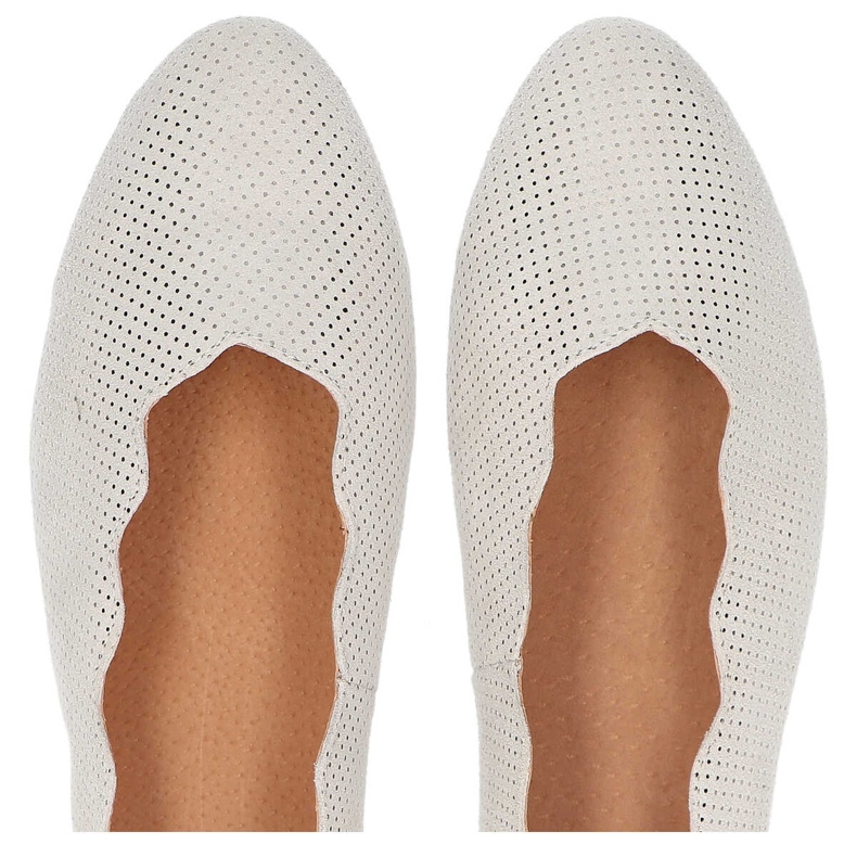 Półbuty Filippo DP1260/20 Si Silver srebrny szare 1