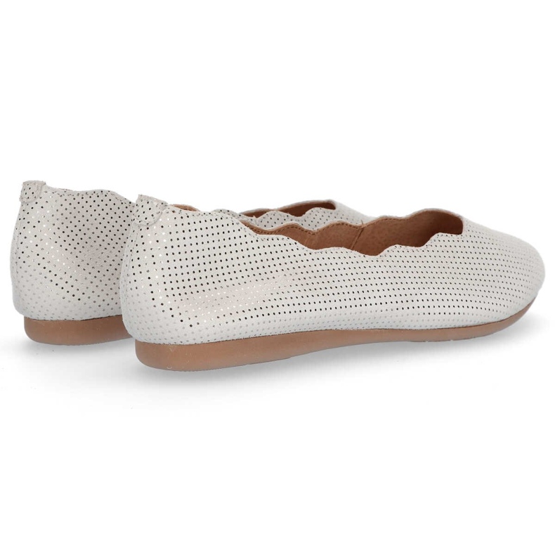 Półbuty Filippo DP1260/20 Si Silver srebrny szare 2