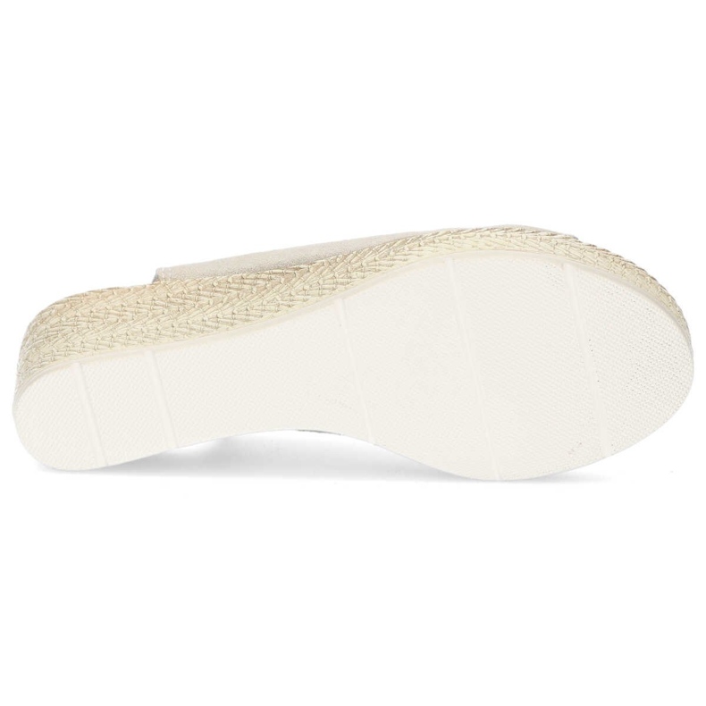 Sandały Filippo DS1249/20 Si silver beżowy srebrny szare 1