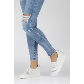 Półbuty Filippo DP1398/20 Wh White białe 1