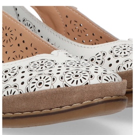 Sandały Filippo DP753/20 Wh białe 2