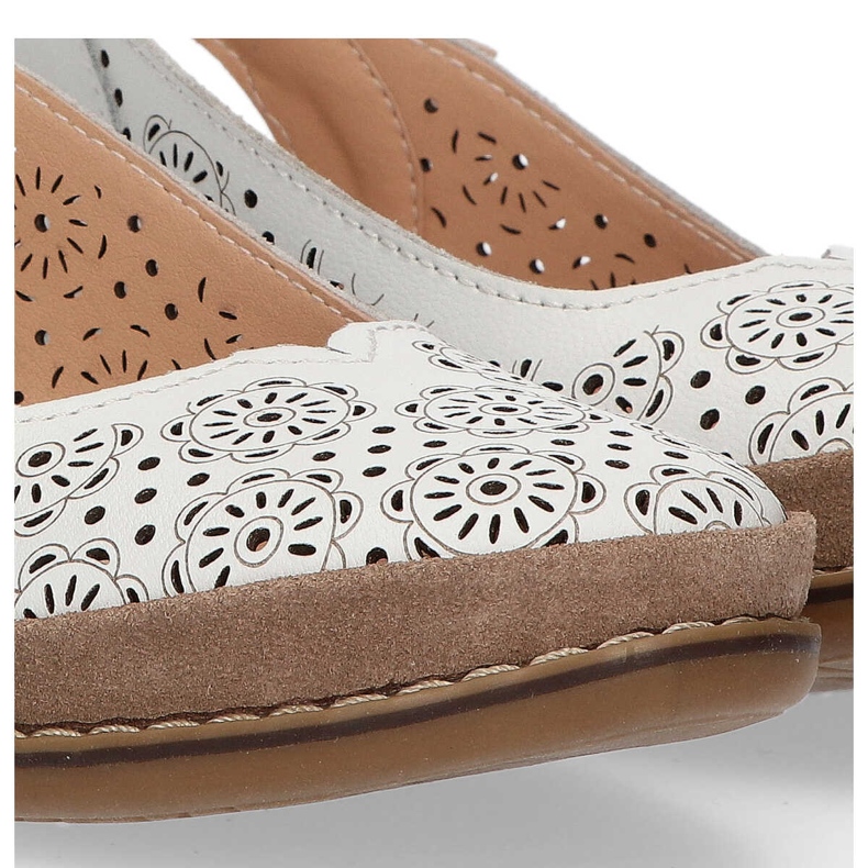 Sandały Filippo DP753/20 Wh białe 2