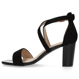 Sandały Filippo DS1276/20 Bk czarne 1