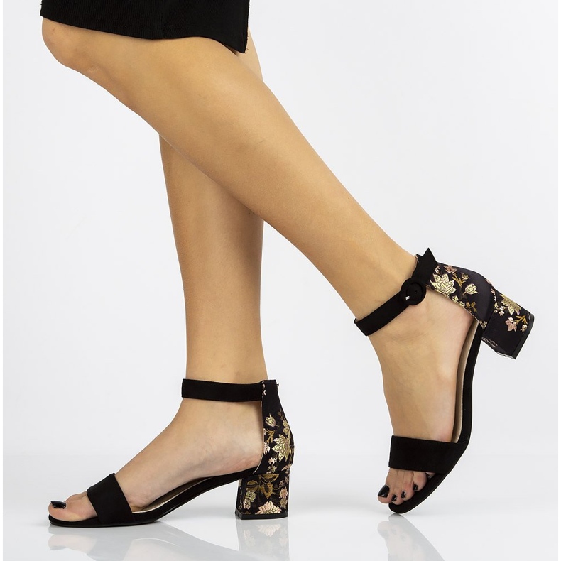 Sandały Filippo DS1283/20 Bk czarne 1