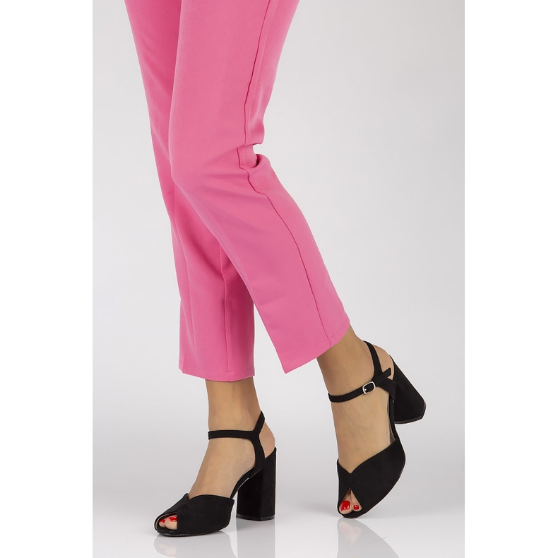 Sandały Filippo DS1282/20 Bk Black czarne 2