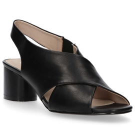 Sandały Filippo DS1290/20 Bk czarne 1