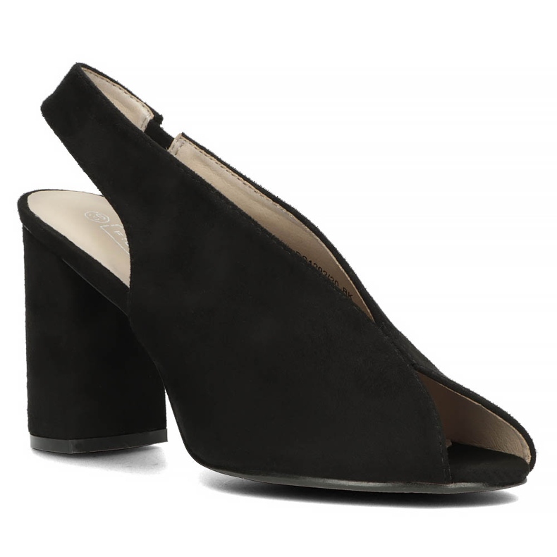 Sandały Filippo DS1292/20 Bk Black czarne 2