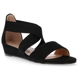 Sandały Filippo DS1363/20 Bk czarne 2