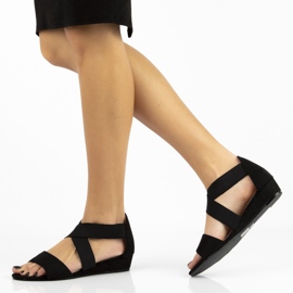 Sandały Filippo DS1363/20 Bk czarne 1