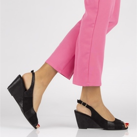 Sandały Filippo DS36/16 Bk czarne 2