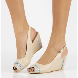 Sandały Filippo DS35/16 Be beżowe beżowy 1