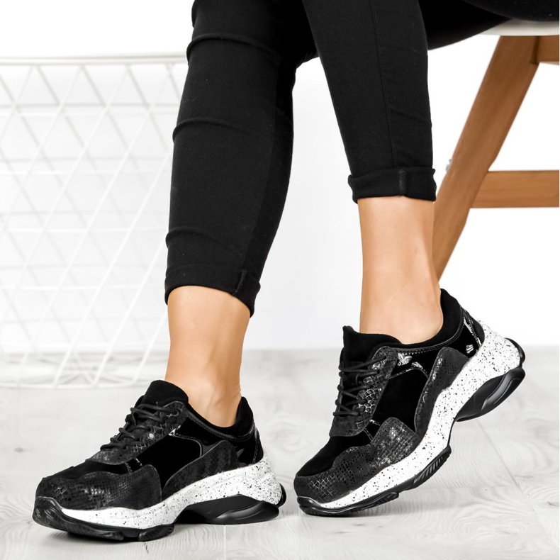 Sneakersy Filippo DP1519/20 Bk czarne 1