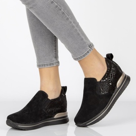 Sneakersy Filippo DBT1512/20 Bk czarne 2