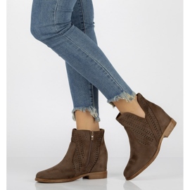 Botki Filippo DBT2070/21 Br brązowe 1