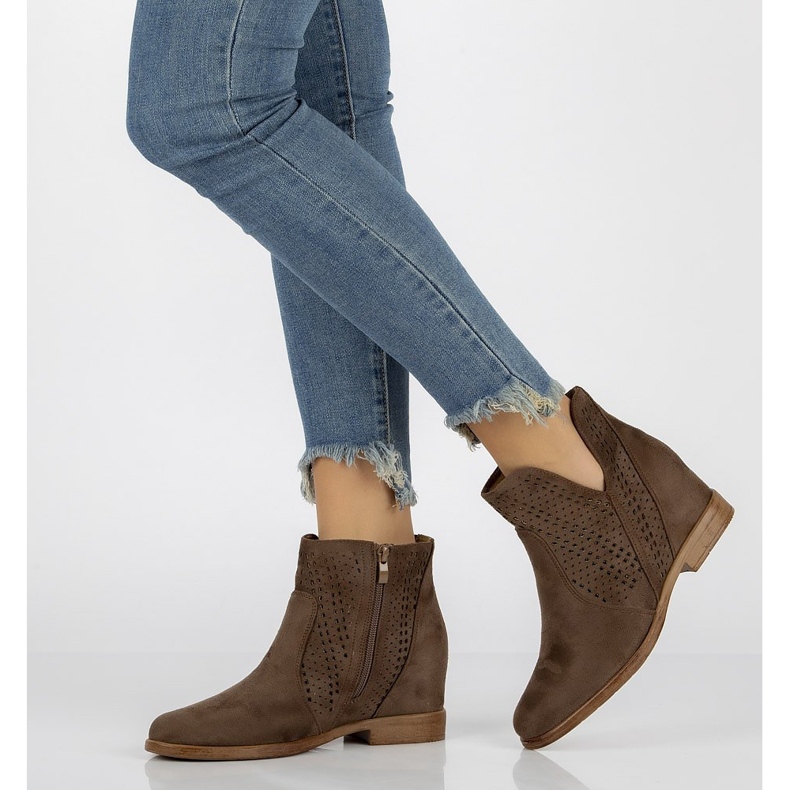 Botki Filippo DBT2070/21 Br brązowe 1