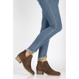 Botki Filippo DBT2071/21 Br brązowe 2