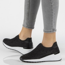 Sneakersy Filippo DP2001/21 Bk czarne 2