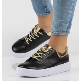 Skórzane półbuty Filippo DP2157/21 Bk czarne 1