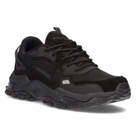 Skórzane buty Filippo MSP2122/21 Bk czarne 1