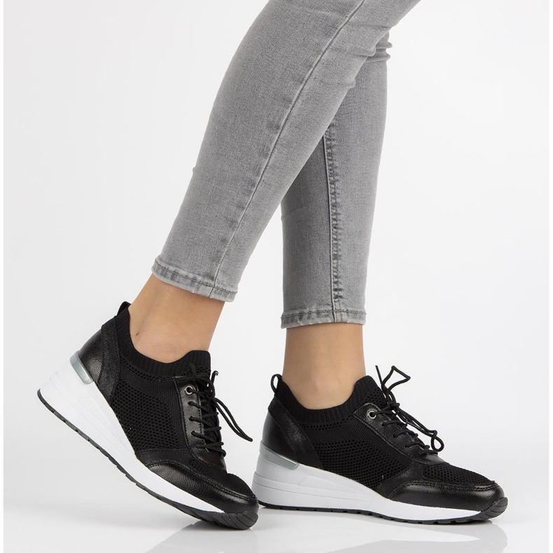 Sneakersy Filippo DP2002/21 Bk czarne 1