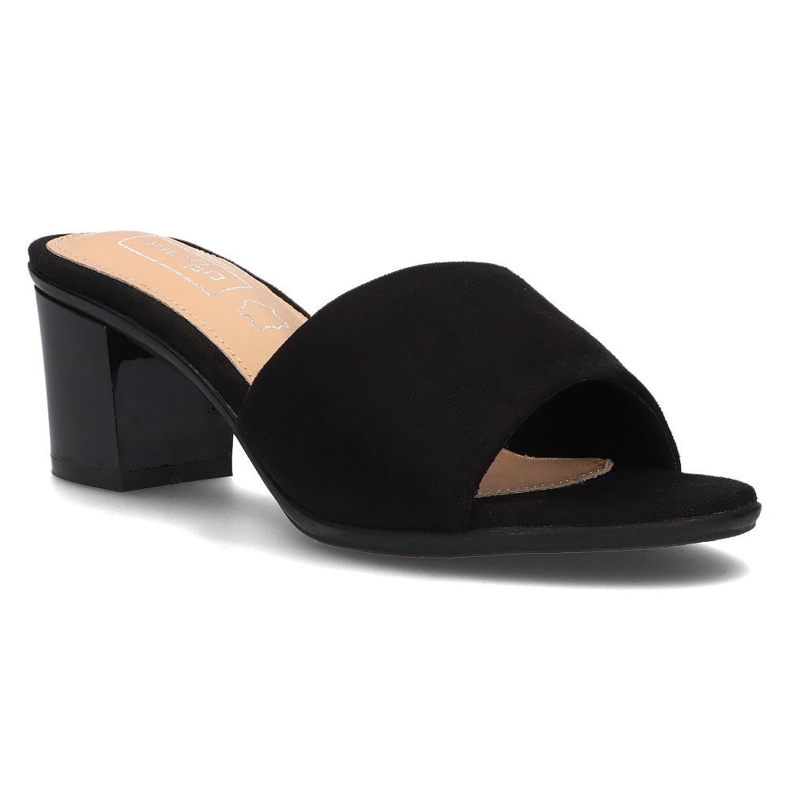 Klapki Filippo DK060/17 Bk czarne 1