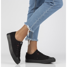 Trampki Filippo Dtn203/21 Bk Bk czarne 1