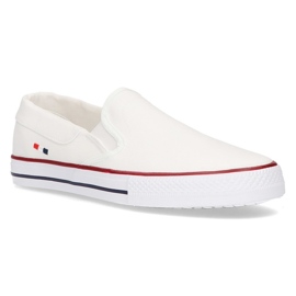 Tenisówki slip-on Filippo Mtn210/21 Wh białe 1