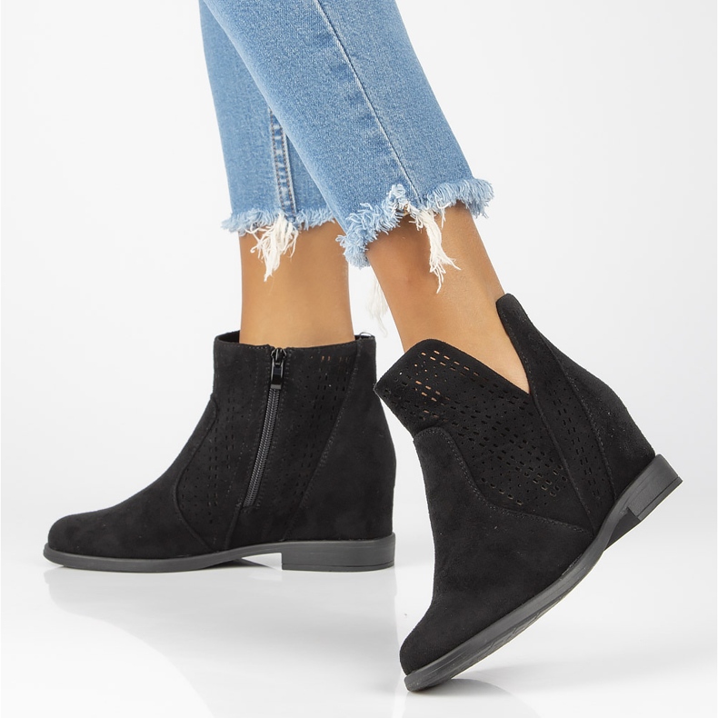 Botki Filippo DBT2070/21 Bk czarne 2