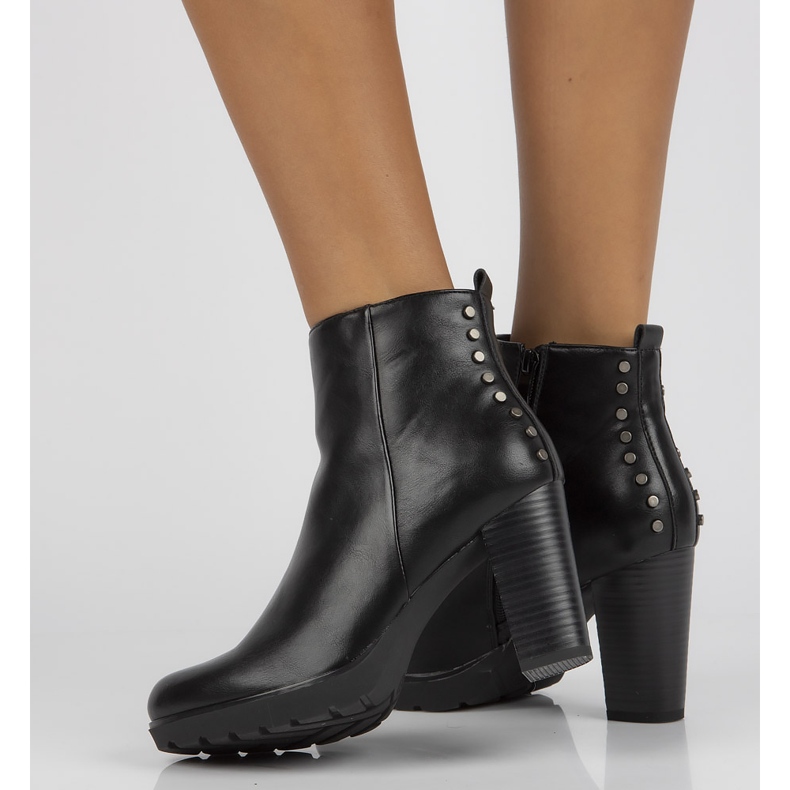 Botki Filippo DBT459/21 Bk czarne 1