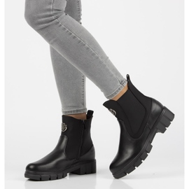 Botki Filippo DBT3050/21 Bk czarne 1