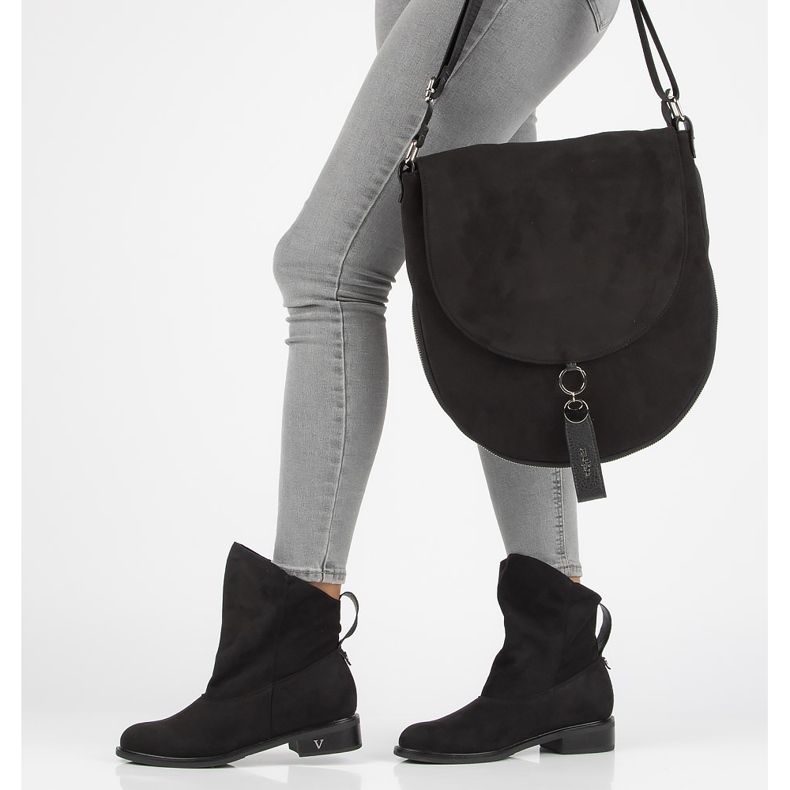 Botki Filippo DBT3049/21 Bk czarne 2