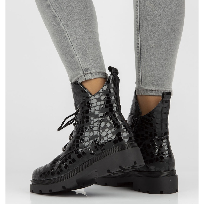 Botki Filippo DBT3071/21 Bk czarne 1